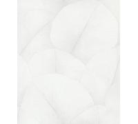 Galerie The New Design Book White Textured Palm Leaf A4 Wallpaper Sample