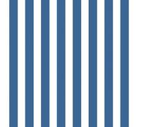Galerie Tiny Tots 2 Cobalt Blue Regency Stripe Smooth A4 Wallpaper Sample