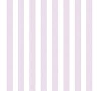 Galerie Tiny Tots 2 Light Purple Regency Stripe Smooth A4 Wallpaper Sample