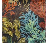Galerie Tropical Collection Blackberry Bora Bora Coral Inspired A4 Wallpaper Samplel