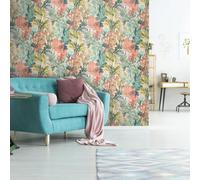 Galerie Tropical Collection Coconut Bora Bora Coral Inspired Wallpaper Rolll