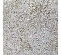 Galerie Tropical Collection Coconut Tahiti Inspired Damask A4 Wallpaper Sample