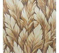 Galerie Tropical Collection Peanut Somoa Inspired Tropical Leaves A4 Wallpaper Sample