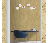 Galerie Tropical Collection Peanut Tuvalu Plain Texture Effect Design Wallpaper Roll