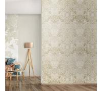Galerie Tropical Collection Pine Nut Tahiti Inspired Damask Wallpaper Roll