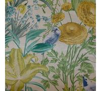 Galerie Tropical Collection Pineapple Mo'orea Inspired Flowers And Birds A4 Wallpaper Sample