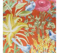 Galerie Tropical Collection Red Apple Mo'orea Inspired Flowers And Birds A4 Wallpaper Sample