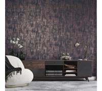 Galerie Universe Ocean Blue Mercury Metallic Plain Texture Wallpaper Roll