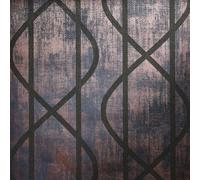 Galerie Universe Ocean Blue Saturn Glass Stone Geometic Lines A4 Wallpaper Sample