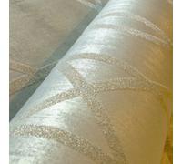 Galerie Universe Sage Green Saturn Glass Stone Geometic Lines Wallpaper Roll