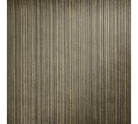 Galerie Universe Umber Brown Jupiter Metallic Stripe A4 Wallpaper Sample