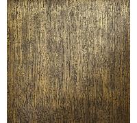 Galerie Universe Umber Brown Neptune Glass Stone Plain Texture A4 Wallpaper Sample