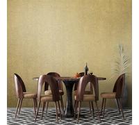 Galerie Urban Classics Brown Gold Soho Metallic Industrial Grid Wallpaper Roll