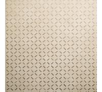 Galerie Urban Classics Cream Gold Soho Metallic Industrial Grid A4 Wallpaper Sample