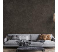 Galerie Urban Classics Dark Brown Portobello Abstract Texture Metallic Wallpaper Roll