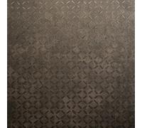 Galerie Urban Classics Dark Brown Soho Metallic Industrial Grid A4 Wallpaper Sample