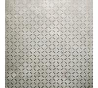 Galerie Urban Classics Silver Grey Soho Metallic Industrial Grid A4 Wallpaper Sample