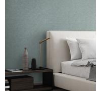 Galerie Urban Classics Steel Blue Haga Metallic Geometric Vignette Stripe Wallpaper Roll