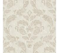 Galerie Utopia Beige Traditional Damask Sheen Finish A4 Wallpaper Sample
