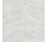 Galerie Utopia Cream Chevron Sheen Finish A4 Wallpaper Sample