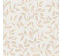 Galerie Utopia Cream Loose Leaf A4 Wallpaper Sample