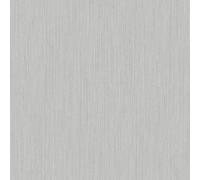 Galerie Utopia Light Grey Vertical Weave Stripe Sheen Finish Wallpaper Roll