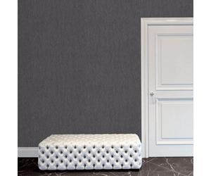 Galerie Utopia Silver/grey Leaf Emboss Sheen Finish Wallpaper Roll