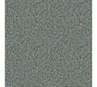 Galerie Wallcoverings Galerie Apelviken Leaf Trail Wallpaper in Dark Green | Size: 10050mm x 530mm Galerie Wallcoverings Dark Green 10050mm x 530mm