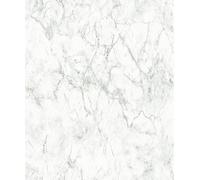Galerie Wallcoverings Galerie Bricks & More Dramatic Marble Wallpaper in Off-White | Size: 10050mm x 530mm Galerie Wallcoverings Off-White 10050mm x 530mm