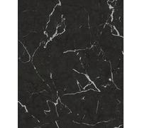 Galerie Wallcoverings Galerie Bricks & More Elegant Marble Wallpaper in Black | Size: 10050mm x 530mm Galerie Wallcoverings Black 10050mm x 530mm