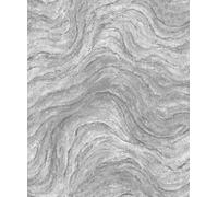 Galerie Wallcoverings Galerie Bricks & More Marble Effect Wallpaper in Grey | Size: 10050mm x 530mm Galerie Wallcoverings Grey 10050mm x 530mm