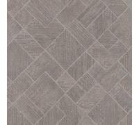 Galerie Wallcoverings Galerie Odyssey Wood Mosaic Design Wallpaper in Light Grey | Size: 10050mm x 530mm Galerie Wallcoverings Light Grey 10050mm x 530mm