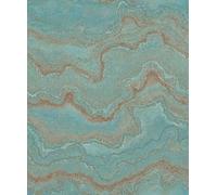 Galerie Wallcoverings Galerie Welcome Home Metallic Marble Wallpaper in Light Green | Size: 10050mm x 530mm Galerie Wallcoverings Light Green 10050mm x 530mm