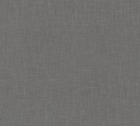 Galerie Wallcoverings Galerie Welcome Home Plain Cotton-Effect Textured Wallpaper in Dark Grey | Size: 10050mm x 530mm Galerie Wallcoverings Dark Grey 10050mm x 530mm