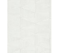 Galerie Wallcoverings Galerie Woods & Wicker Triangular Tile Wallpaper in White | Size: 10050mm x 530mm Galerie Wallcoverings White 10050mm x 530mm