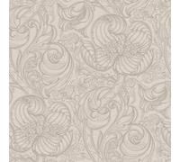 Galerie Wallcoverings Off The Wall by Laurence Llewelyn-Bowen Tulips & Lillies Wallpaper in Beige | Size: 10050mm x 530mm Galerie Wallcoverings Beige 10050mm x 530mm