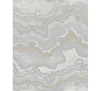 Galerie Welcome Home Metallic Marble Wallpaper Galerie Wallcoverings Silver 10050mm x 530mm