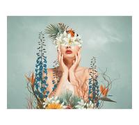 Galerie Welcome Home Multi-Coloured Floral Muse Portrait A4 Sample