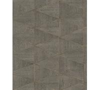 Galerie Woods and Wicker Triangular Tile Wallpaper Galerie Wallcoverings Beige 10050mm x 530mm
