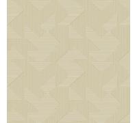 Galerie Zen Beige Geometric Dwp0368-01 A4 Wallpaper Sample