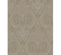 Galerie Zen Bronze Brown Floral Am22002-2 A4 Wallpaper Sample