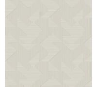 Galerie Zen Geometric Wallpaper Galerie Wallcoverings Cream 10050mm x 530mm