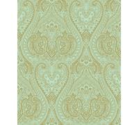 Galerie Zen Green Floral Am22002-4 A4 Wallpaper Sample