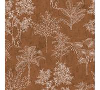Galerie Zen Orange Tree Leaf Dwp0361-07 Wallpaper