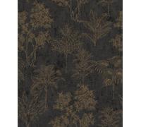 Galerie Zen Rose Gold Tree Leaf Dwp0361-08 A4 Wallpaper Sample