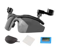 galeyyu Clip Hat Polarized Sunglasses - Outdoor Polarized Fishing Glasses Hat With Adjustable Rubber Nose Pad, Sun Protection Clip Cap Sports Sunglasses For Fishing Biking Hiking Cycling Golf Eyewear