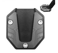 galeyyu Motorcycle Pad - Aluminium Alloy Side Stand Extension Plate | Stable Enlarged Base, High Strength Motorcycle Foot Plate for Outdoor, Street Car