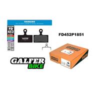 Galfer 452 Advanced/shimano Xtr/xt 2014- Disc Brake Pads 30 Units One Size Black