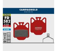 Galfer Advanced Bike Disc Brake Pads - Red / Campagnolo - Ekar