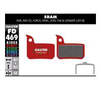 Galfer Disc Brake Pads Fd469 G1851 Advanced Red For Sram Force Apex Level